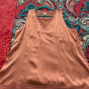 Vintage satin top